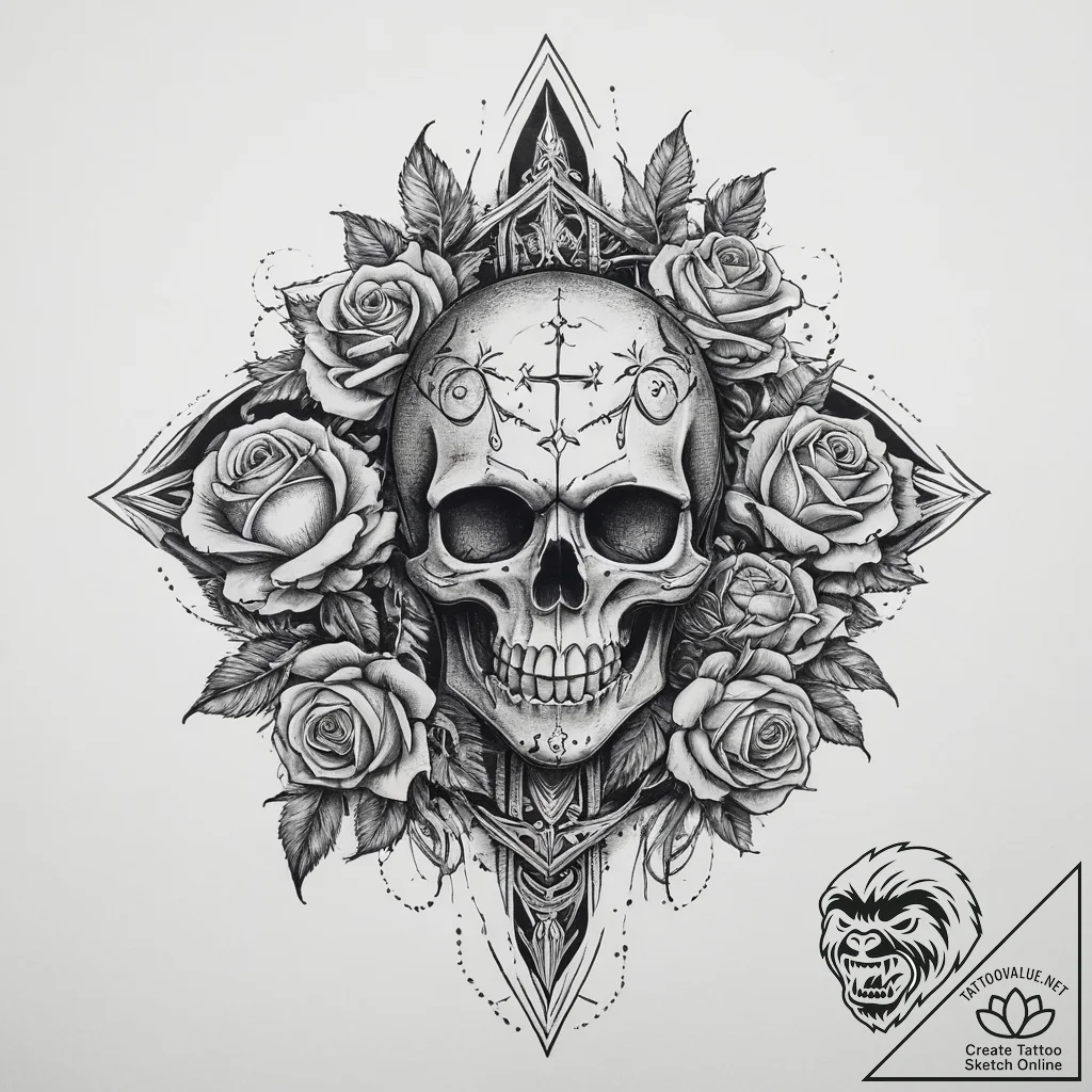 Tattoo sketch avatar na'vi warrior, tattoo li... - tattoo sketch (№1756895586_0, 03.09.2025 10:33) — tattoovalue.net
