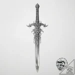 Tattoo sketch sword – tattoo sketch (№1756895981_0, 03.09.2025 10:39) — tattoovalue.net