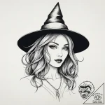 Tattoo sketch witch tattoo, concept art for t… – tattoo sketch (№1756896372_0, 03.09.2025 10:46) — tattoovalue.net