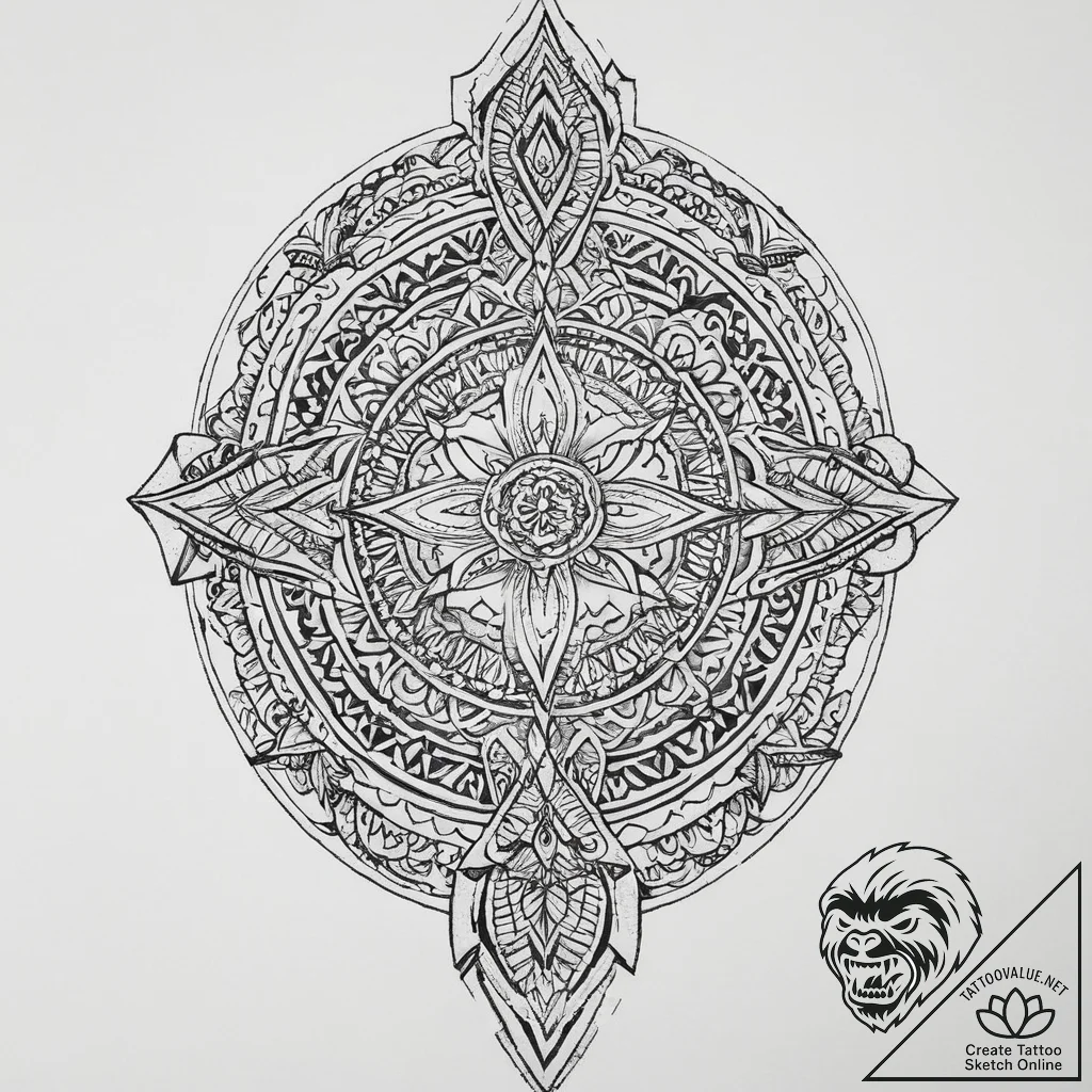 Tattoo sketch combat axe, artistic tattoo ske... - tattoo sketch (№1756898750_0, 03.09.2025 11:25) — tattoovalue.net