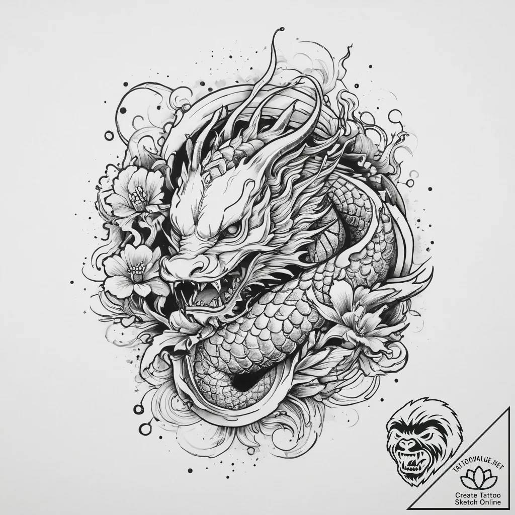 Tattoo sketch cosmic ghost, tattoo flash shee... - tattoo sketch (№1756899338_0, 03.09.2025 11:35) — tattoovalue.net