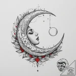 Tattoo sketch moon tattoo, tattoo flash sheet… – tattoo sketch (№1756900317_0, 03.09.2025 11:51) — tattoovalue.net