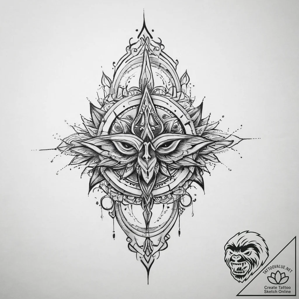 Tattoo sketch link - tattoo sketch (№1756902467_0, 03.09.2025 12:27) — tattoovalue.net
