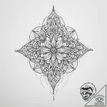 Tattoo sketch узор на спине, concept art for… – tattoo sketch (№1756903054_0, 03.09.2025 12:37) — tattoovalue.net