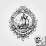 Tattoo sketch a symbolic event, ink illustrat… – tattoo sketch (№1756904420_0, 03.09.2025 13:00) — tattoovalue.net