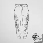 Tattoo sketch sweatpants with a quote, tattoo… – tattoo sketch (№1756905200_0, 03.09.2025 13:13) — tattoovalue.net