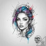 Tattoo sketch blessed self, tattoo drawing ou… – tattoo sketch (№1756906381_0, 03.09.2025 13:33) — tattoovalue.net