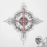 Tattoo sketch cosmic fount, concept art for t… – tattoo sketch (№1756906967_0, 03.09.2025 13:42) — tattoovalue.net
