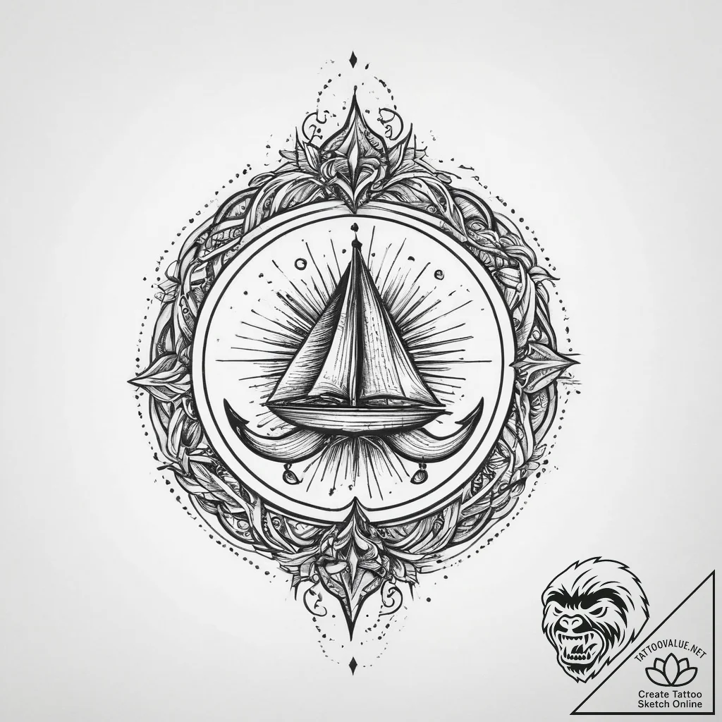 Tattoo sketch cosmic soul, artistic tattoo sk... - tattoo sketch (№1756908310_0, 03.09.2025 14:05) — tattoovalue.net