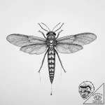 Tattoo sketch antlion, tattoo line art, dotwo… – tattoo sketch (№1756909287_0, 03.09.2025 14:21) — tattoovalue.net