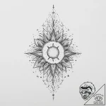Tattoo sketch cosmic realm, tattoo sketch des… – tattoo sketch (№1756910284_0, 03.09.2025 14:38) — tattoovalue.net