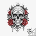 Tattoo sketch soldier with a thread, tattoo f… – tattoo sketch (№1756911090_0, 03.09.2025 14:51) — tattoovalue.net