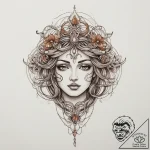 Tattoo sketch clay, ink illustration for tatt… – tattoo sketch (№1756911287_0, 03.09.2025 14:54) — tattoovalue.net