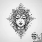 Tattoo sketch spiritual history – tattoo sketch (№1757001473_0, 04.09.2025 15:57) — tattoovalue.net