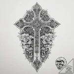Tattoo sketch sacred kingdom, tattoo flash sh… – tattoo sketch (№1757011859_0, 04.09.2025 18:50) — tattoovalue.net
