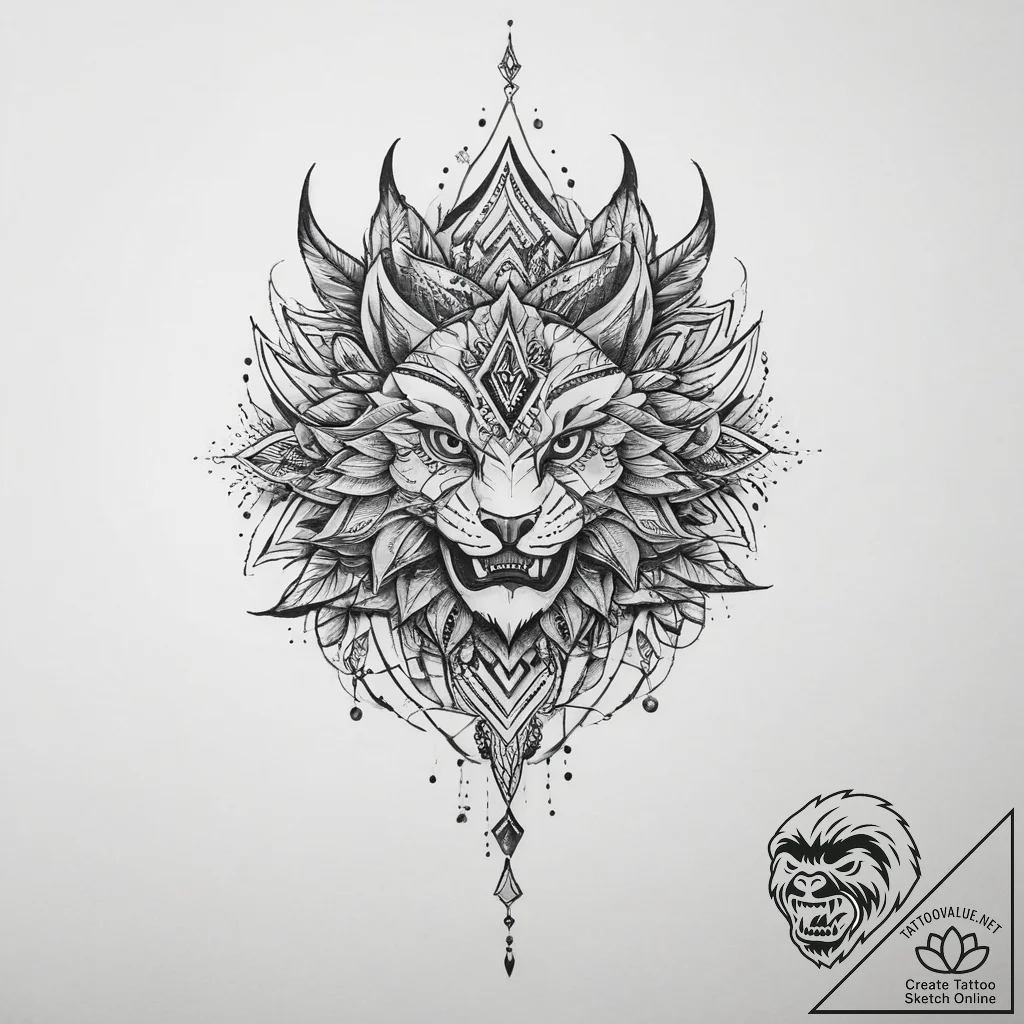 Tattoo sketch edge - tattoo sketch (№1757012660_0, 04.09.2025 19:04) — tattoovalue.net