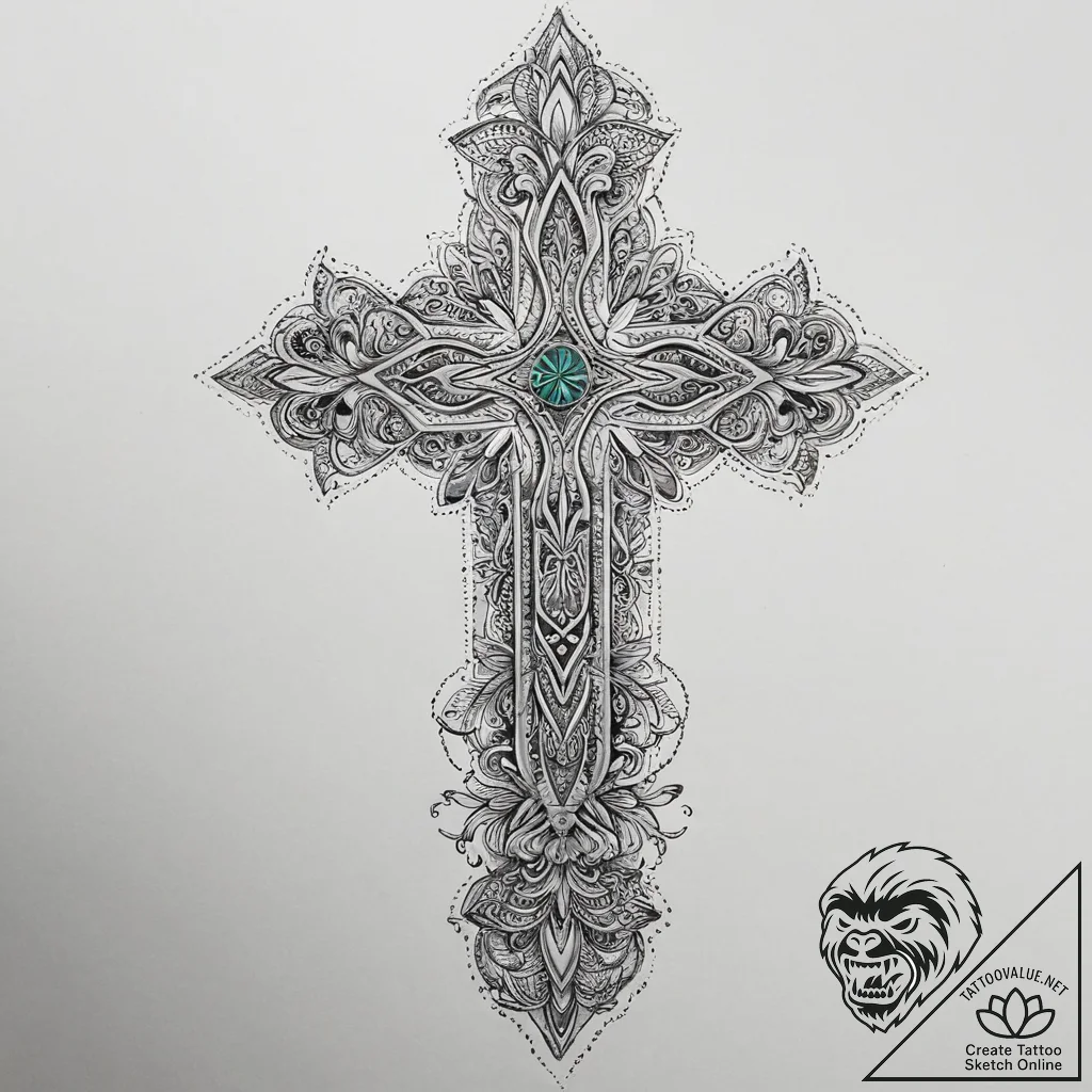 Tattoo sketch emerald, tattoo drawing outline... - tattoo sketch (№1757013253_0, 04.09.2025 19:14) — tattoovalue.net