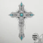 Tattoo sketch turquoise, tattoo line art, mut… – tattoo sketch (№1757014637_0, 04.09.2025 19:37) — tattoovalue.net