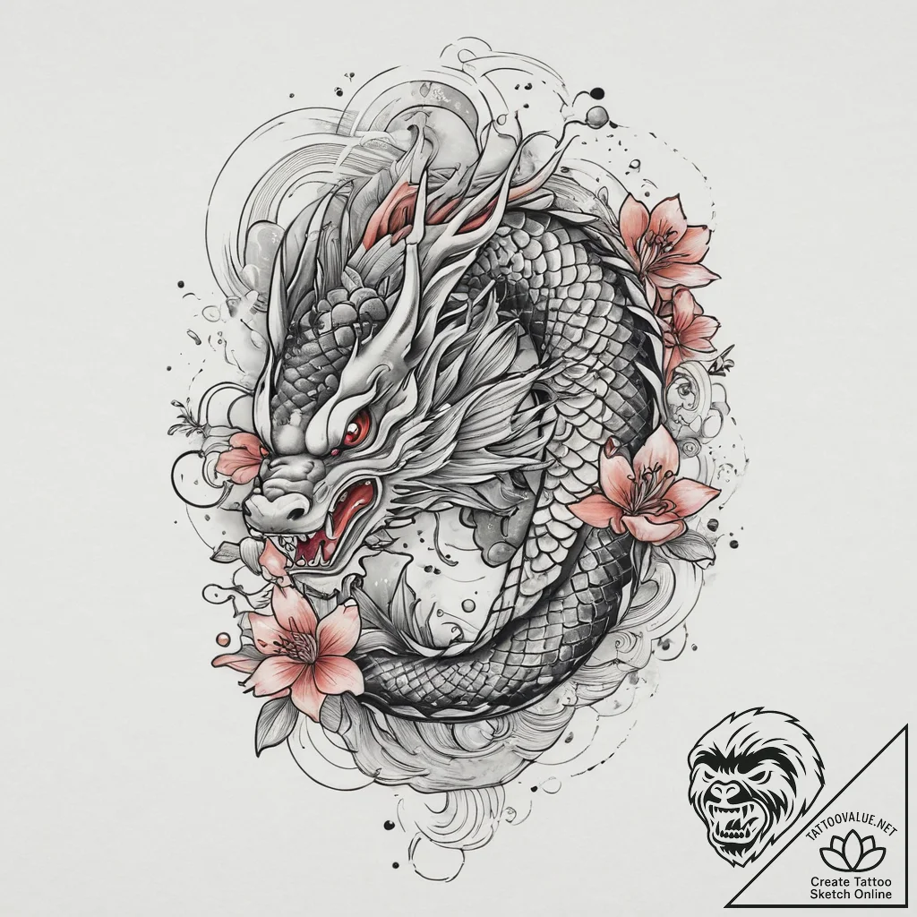 Tattoo sketch fan tattoo, artistic tattoo ske... - tattoo sketch (№1757015429_0, 04.09.2025 19:50) — tattoovalue.net