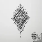 Tattoo sketch stone – tattoo sketch (№1757016044_0, 04.09.2025 20:00) — tattoovalue.net