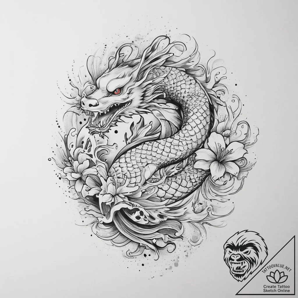 Tattoo sketch oleander, tattoo flash sheet de... - tattoo sketch (№1757018039_0, 04.09.2025 20:33) — tattoovalue.net
