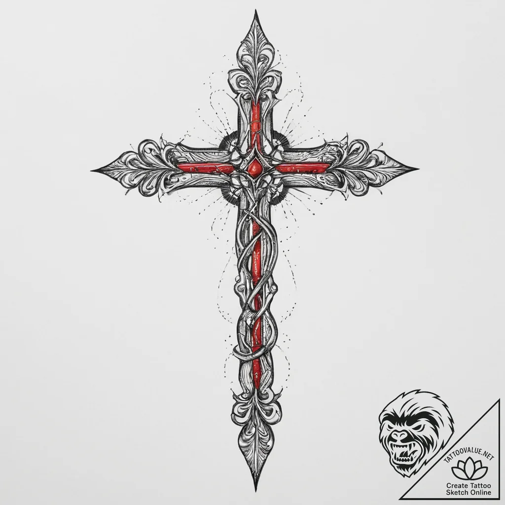 Tattoo sketch scissors, ink illustration for... - tattoo sketch (№1757019625_0, 04.09.2025 21:00) — tattoovalue.net