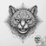 Tattoo sketch puzzle, ink illustration for ta… – tattoo sketch (№1757021839_0, 04.09.2025 21:37) — tattoovalue.net