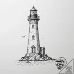 Tattoo sketch lighthouse tattoo, tattoo line… – tattoo sketch (№1757025868_0, 04.09.2025 22:44) — tattoovalue.net