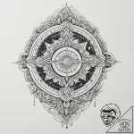 Tattoo sketch cosmic portrayal, tattoo sketch… – tattoo sketch (№1757027464_0, 04.09.2025 23:11) — tattoovalue.net