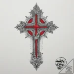 Tattoo sketch historical landmark with a quot… – tattoo sketch (№1757029880_0, 04.09.2025 23:51) — tattoovalue.net