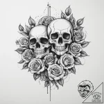 Tattoo sketch clone, tattoo line art, black a… – tattoo sketch (№1757031698_0, 05.09.2025 00:21) — tattoovalue.net