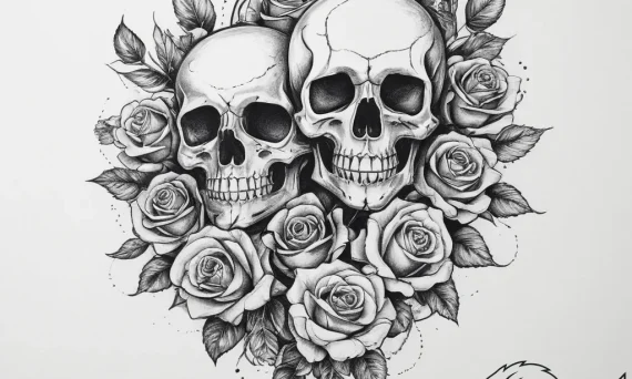 Tattoo sketch clone, tattoo line art, black a... - tattoo sketch (№1757031698_0, 05.09.2025 00:21) — tattoovalue.net