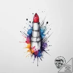 Tattoo sketch lipstick tattoo, tattoo flash s… – tattoo sketch (№1757033304_0, 05.09.2025 00:48) — tattoovalue.net