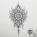 Tattoo sketch череп с надписью, tattoo drawin… – tattoo sketch (№1757033909_0, 05.09.2025 00:58) — tattoovalue.net