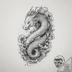 Tattoo sketch single line of a person’s silho… – tattoo sketch (№1757034910_0, 05.09.2025 01:15) — tattoovalue.net