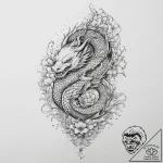 Tattoo sketch spiritual narrative, tattoo dra… – tattoo sketch (№1757035108_0, 05.09.2025 01:18) — tattoovalue.net
