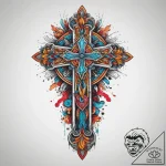 Tattoo sketch a symbolic idea, tattoo flash s… – tattoo sketch (№1757037116_0, 05.09.2025 01:51) — tattoovalue.net