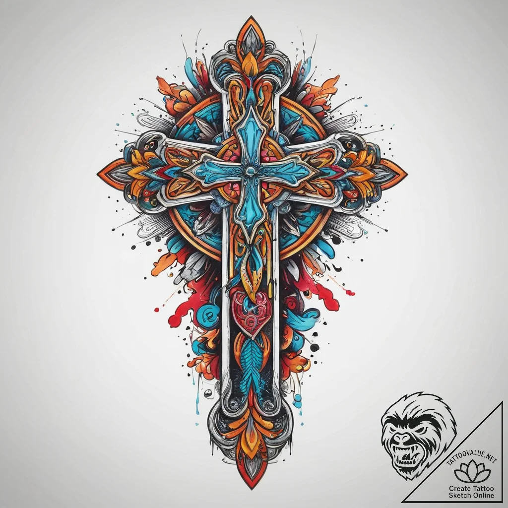 Tattoo sketch a symbolic idea, tattoo flash s... - tattoo sketch (№1757037116_0, 05.09.2025 01:51) — tattoovalue.net