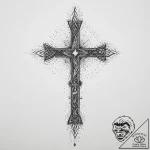 Tattoo sketch cosmic presence, artistic tatto… – tattoo sketch (№1757037930_0, 05.09.2025 02:05) — tattoovalue.net