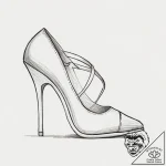 Tattoo sketch high heel tattoo, concept art f… – tattoo sketch (№1757062067_0, 05.09.2025 08:47) — tattoovalue.net