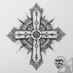 Tattoo sketch magic spell runes, tattoo flash… – tattoo sketch (№1757062460_0, 05.09.2025 08:54) — tattoovalue.net