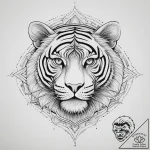 Tattoo sketch tiger’s eye, tattoo line art, o… – tattoo sketch (№1757063073_0, 05.09.2025 09:04) — tattoovalue.net