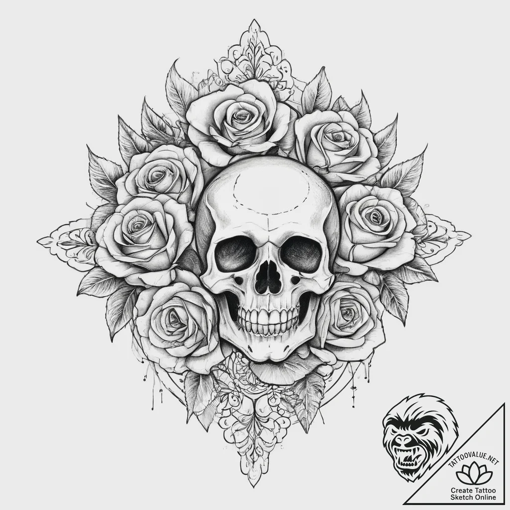 Tattoo sketch rank insignia, concept art for... - tattoo sketch (№1757063677_0, 05.09.2025 09:14) — tattoovalue.net