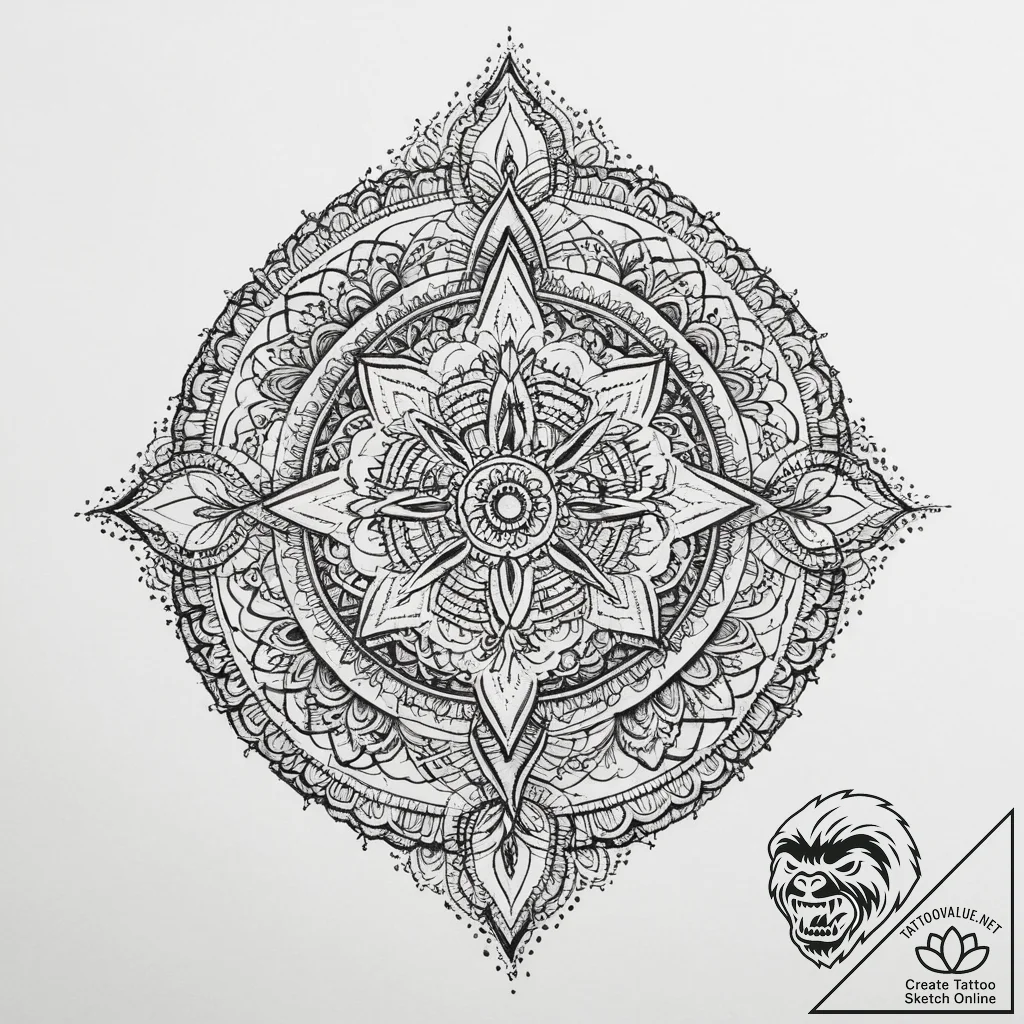 Tattoo sketch lace tattoo, tattoo flash sheet... - tattoo sketch (№1757064870_0, 05.09.2025 09:34) — tattoovalue.net