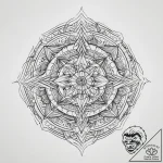 Tattoo sketch dwarven king, concept art for t… – tattoo sketch (№1757065069_0, 05.09.2025 09:37) — tattoovalue.net