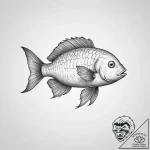 Tattoo sketch parrotfish, artistic tattoo ske… – tattoo sketch (№1757065867_0, 05.09.2025 09:51) — tattoovalue.net