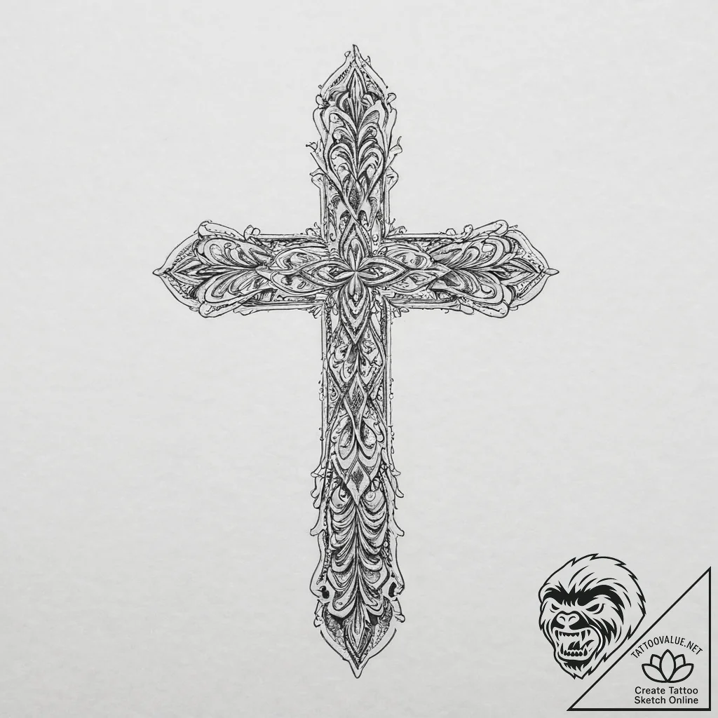 Tattoo sketch alpha, tattoo line art, minimal... - tattoo sketch (№1757066662_0, 05.09.2025 10:04) — tattoovalue.net