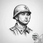 Tattoo sketch soldier’s memorial, tattoo draw… – tattoo sketch (№1757066865_0, 05.09.2025 10:07) — tattoovalue.net