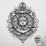 Tattoo sketch mystical representation, ink il… – tattoo sketch (№1757067466_0, 05.09.2025 10:17) — tattoovalue.net