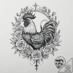 Tattoo sketch slavic rooster, tattoo drawing… – tattoo sketch (№1757069255_0, 05.09.2025 10:47) — tattoovalue.net